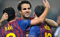 Barca “mất” Fabregas ít nhất 3 tuần